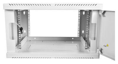 Шкаф коммутационный ЦМО ШРН-6.650.1 настенный, стальная передняя дверь, 6U, 600x346x650 мм - фото 3 - id-p219829857