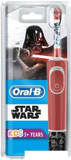 Электрическая зубная щетка Braun Oral-B Kids StarWars D100.413.2K - фото 2 - id-p218243043