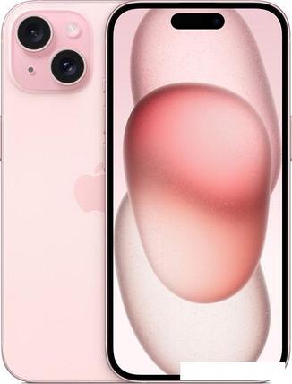 Смартфон Apple iPhone 15 128GB (розовый), фото 2
