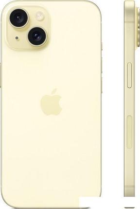 Смартфон Apple iPhone 15 128GB (желтый), фото 2
