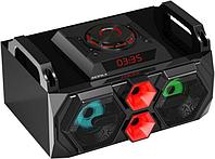 Музыкальный центр Supra SMB-530, 110Вт, с караоке, Bluetooth, FM, USB, SD, черный,