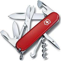 Складной нож Victorinox Climber, функций: 14, 91мм, красный , коробка картонная [1.3703]