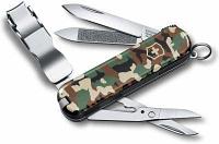 Складной нож Victorinox Nail Clip 580, функций: 8, 65мм, камуфляж , коробка подарочная [0.6463.94]