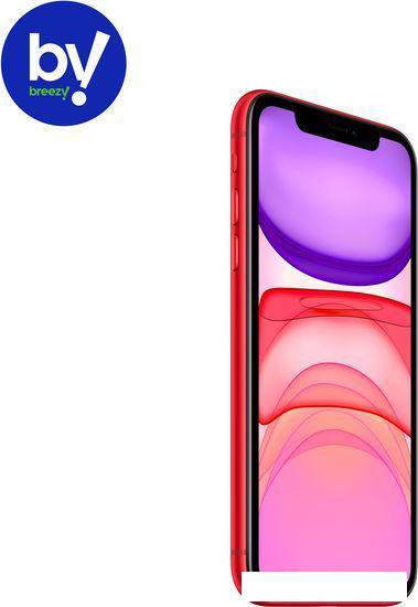 Смартфон Apple iPhone 11 64GB Восстановленный by Breezy, грейд B (PRODUCT)RED - фото 2 - id-p220040748