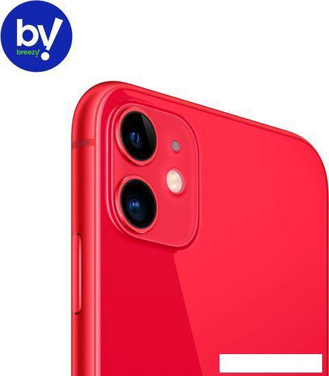 Смартфон Apple iPhone 11 64GB Восстановленный by Breezy, грейд B (PRODUCT)RED - фото 3 - id-p220040748