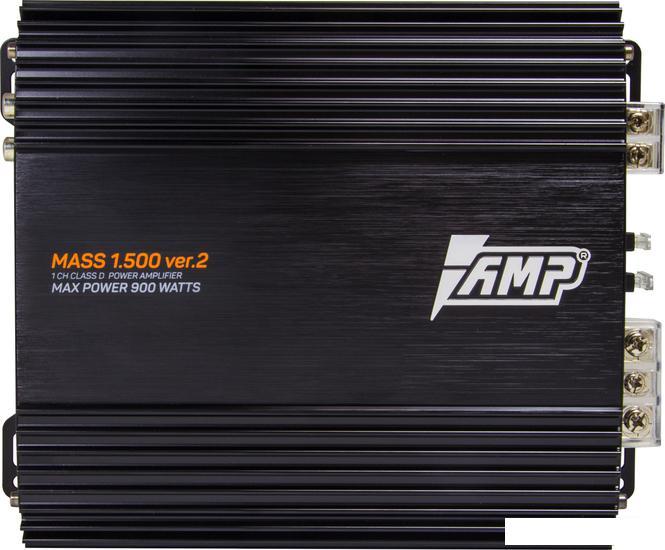 Автомобильный усилитель AMP MASS 1.500 ver.2 - фото 1 - id-p219648419