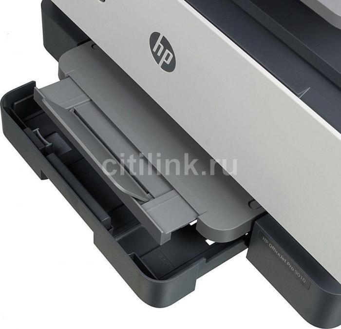 МФУ струйный HP Officejet Pro 9010 AiO цветная печать, A4, цвет белый [3uk83b] - фото 2 - id-p220169029