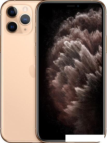 Смартфон Apple iPhone 11 Pro Max 64GB Восстановленный by Breezy, грейд B (золотистый) - фото 1 - id-p220040876