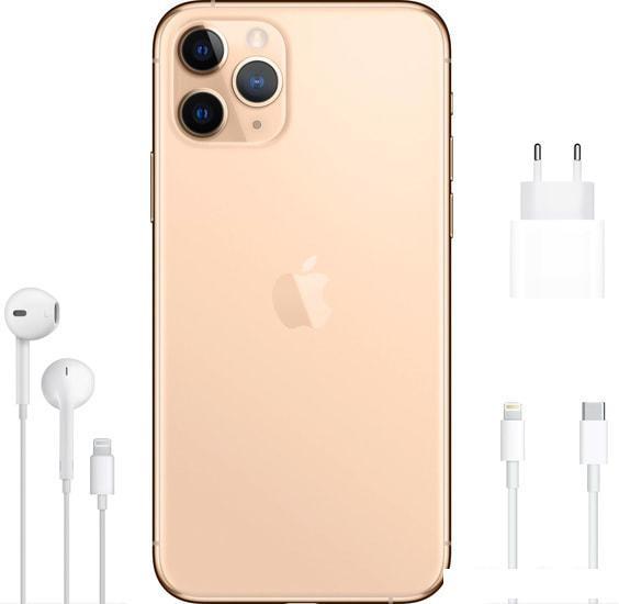 Смартфон Apple iPhone 11 Pro Max 64GB Восстановленный by Breezy, грейд B (золотистый) - фото 3 - id-p220040876