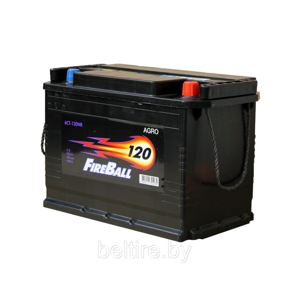 Аккумулятор Fireball 120Ач R+ (плюс справа) - фото 1 - id-p220190473