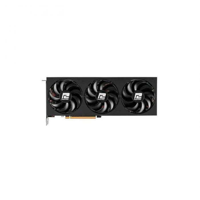 PowerColor AMD Radeon RX 7700XT 2226Mhz PCI-E 4.0 12288Mb 18000Mhz 192 bit HDMI 3xDP RX7700XT 12G-F/OC - фото 1 - id-p220169293