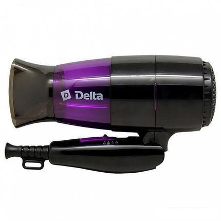 Фен Delta DL-0907 (черный/фиолетовый), фото 2