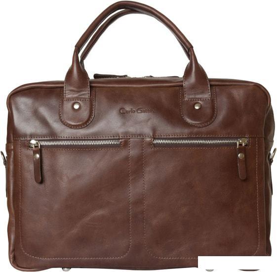 Мужская сумка Carlo Gattini Fratello 1014-02 (коричневый) - фото 2 - id-p220050601