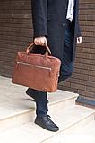 Мужская сумка Carlo Gattini Fratello 1014-02 (коричневый), фото 6