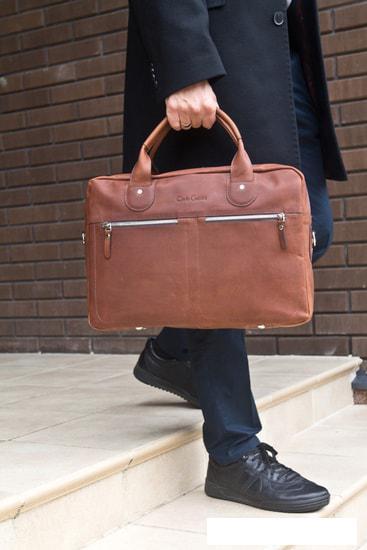 Мужская сумка Carlo Gattini Fratello 1014-02 (коричневый) - фото 7 - id-p220050601