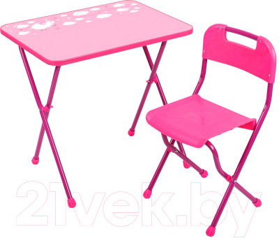 Комплект мебели с детским столом Ника КА2/Р Алина - фото 1 - id-p220190496