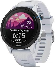 Умные часы Garmin Forerunner 255 Music 46 мм (белый камень)