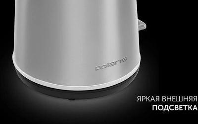 Чайник электрический Polaris PWK 1746CA Water Way Pro, 2200Вт, сталь - фото 7 - id-p219829589