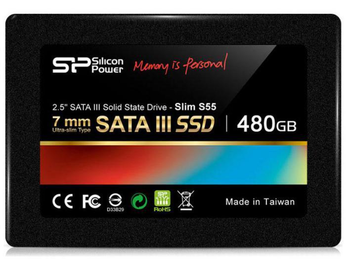 Silicon Power Slim S55 480Gb SP480GBSS3S55S25 - фото 1 - id-p220169761