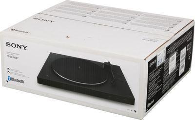 Виниловый проигрыватель Sony PS-LX310BT, частично автоматический, черный - фото 1 - id-p220107292