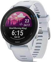 Умные часы Garmin Forerunner 255 Music 46 мм (белый камень)