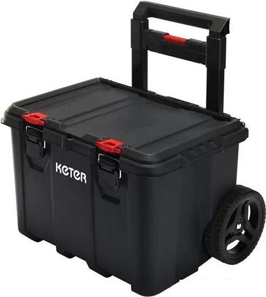 Ящик для инструментов Keter Stack'N'Roll Cart Black 17210777, фото 2