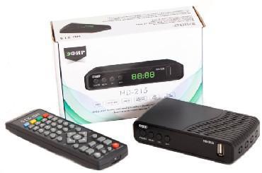 ЭФИР HD-215 DVB-T2/DOLBY DIGITAL/WI-FI/дисплей - фото 1 - id-p220138952