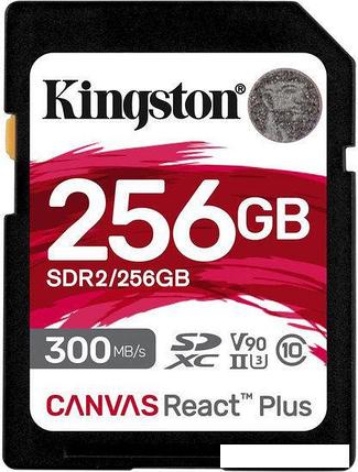 Карта памяти Kingston Canvas React Plus SDXC 256GB, фото 2