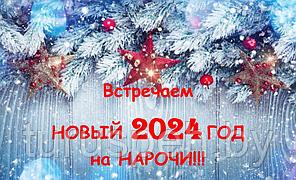 Новый год в Нарочанском крае 2024 из МИНСКА