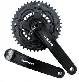 Система Shimano FC-TY301, 175 мм, 42/34/24T, под квадрат