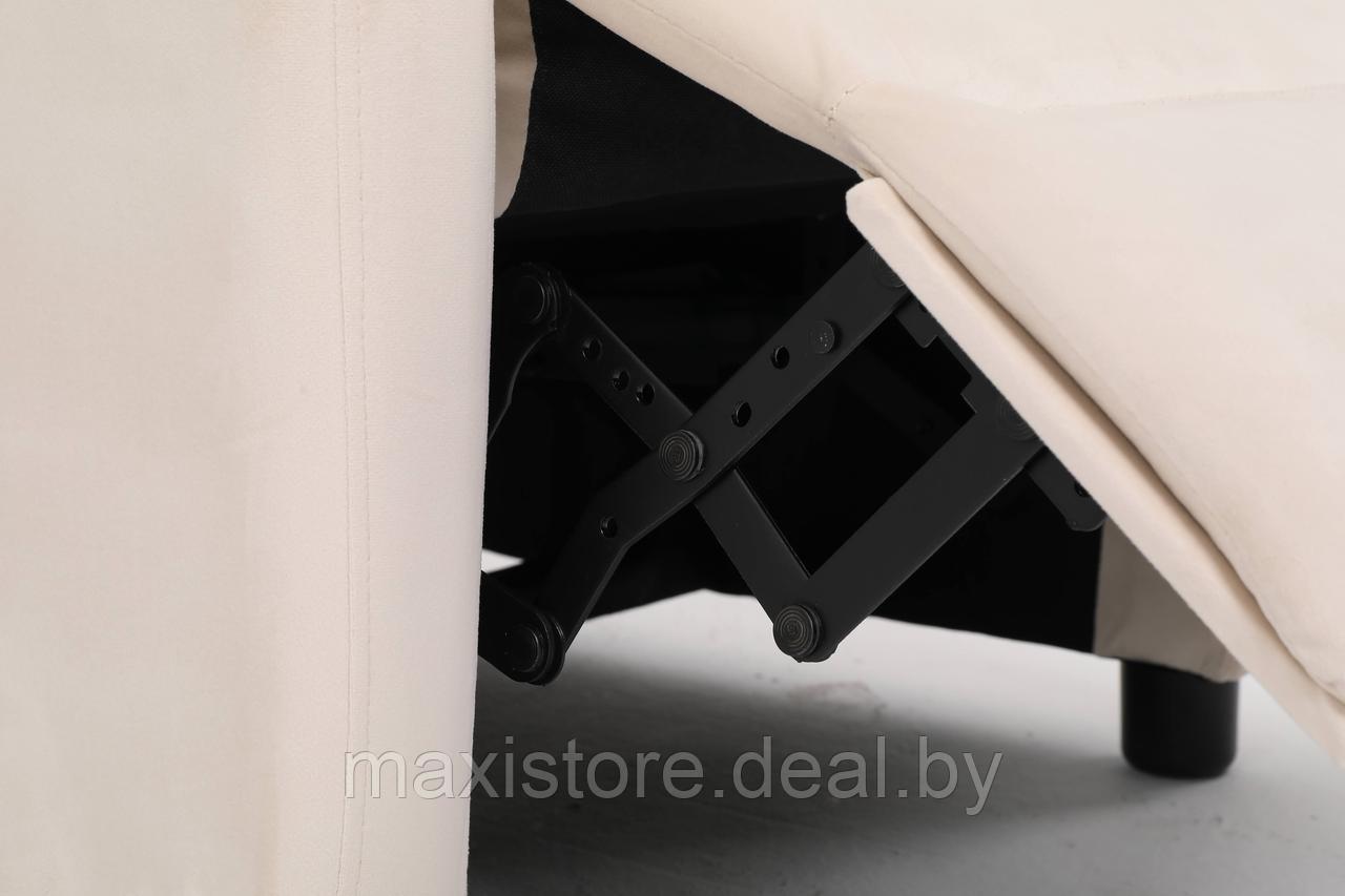 Кресло вибромассажное CALVIANO, модель 2164, бежевый велюр - фото 9 - id-p220195566