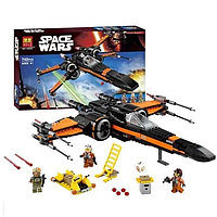 S7102 Конструктор Звездные Войны Истребитель По, 742 детали, аналог Lego Star Wars 75302