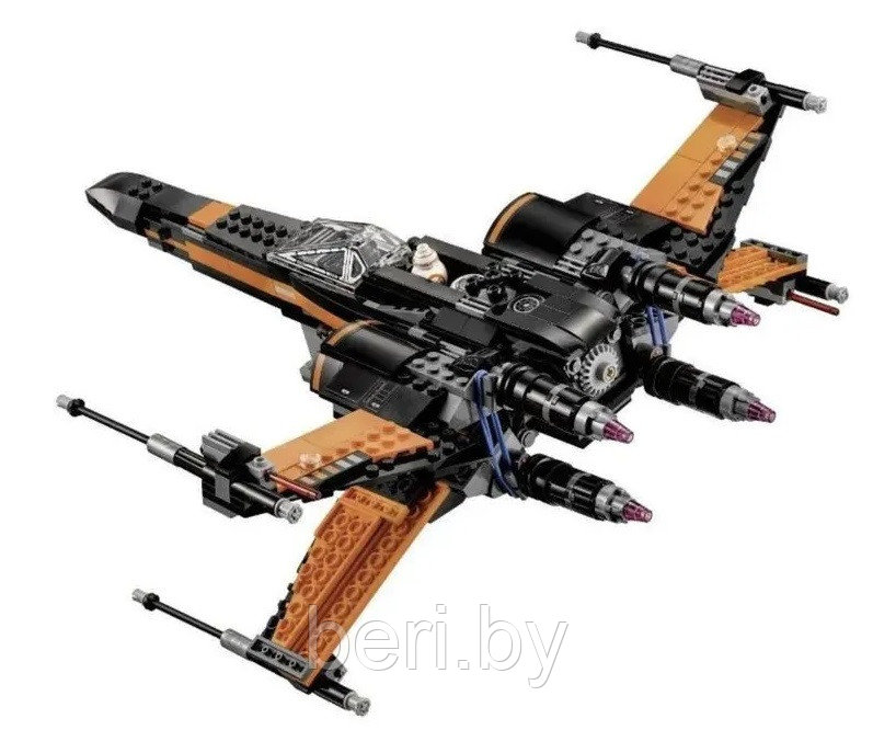 S7102 Конструктор Звездные Войны Истребитель По, 742 детали, аналог Lego Star Wars 75302 - фото 2 - id-p220196115