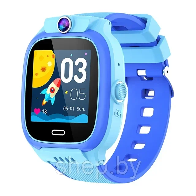 Детские умные часы Smart Watch Y36 (с поддержкой GPS, 4G, SIM, Wi-Fi) розовый, голубой, черный - фото 3 - id-p220196321