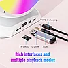 Портативная музыкальная колонка с двумя микрофонами Wireless Lightsho YS-110, фото 7