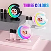 Портативная музыкальная колонка с двумя микрофонами Wireless Lightsho YS-110, фото 4