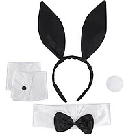 Карнавальный костюм "Кролик" 5 предметов (ушки , хвостик , воротничок , манжеты)