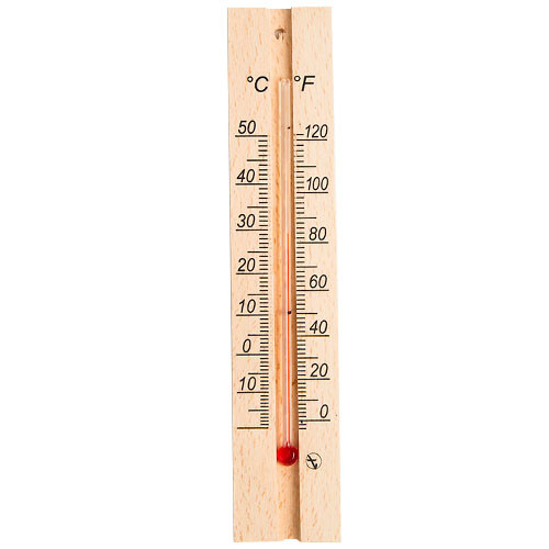 Термометр комнатный деревянный ТБ-206 в блистере
