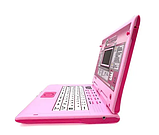 Детский обучающий ноутбук русско-английский 35 функций (розовый), фото 2