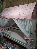 Кровать-домик "Киндер" (80х180, 90х200 см) Массив сосны