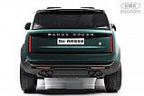 Детский электромобиль RiverToys Y999YY (зеленый глянец) Range Rover Полноприводный Двухместный, фото 3