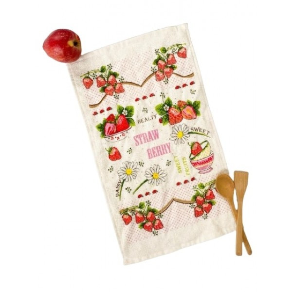 Полотенце кухонное 30*50 махровое модель Кухня