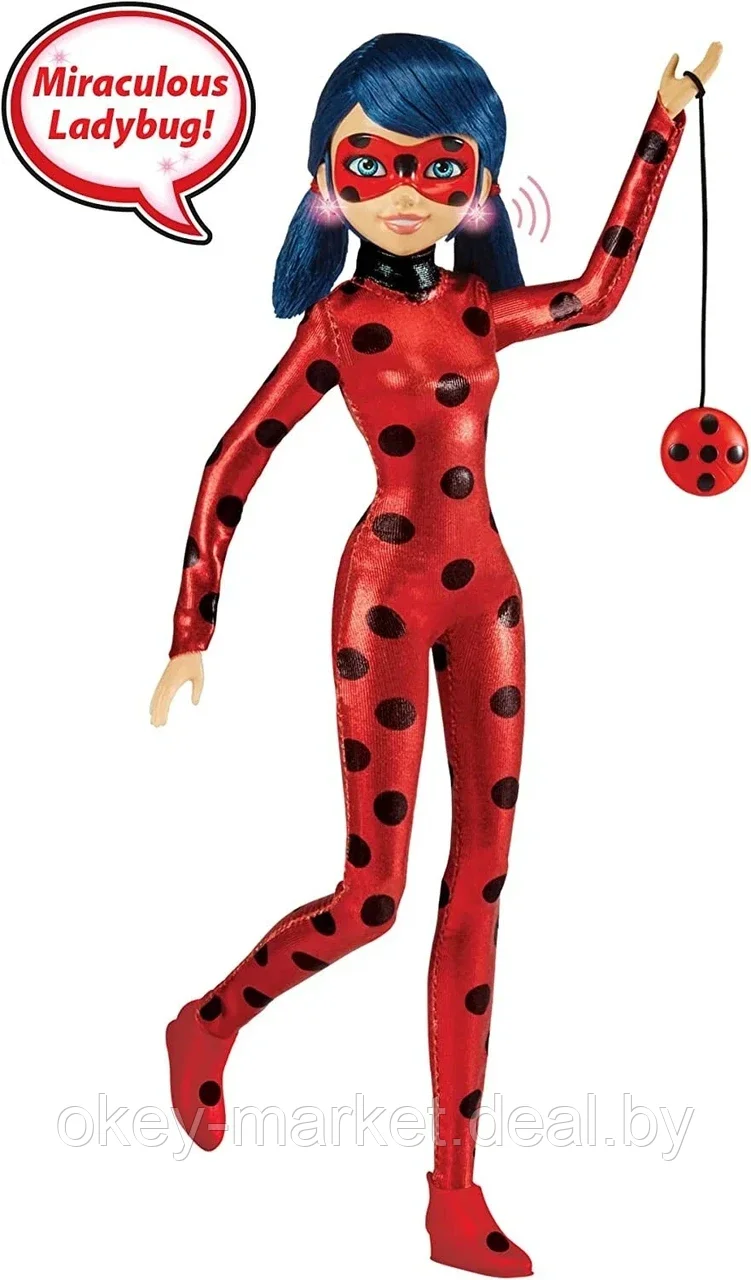 Кукла Леди Баг делюкс Miraculous Ladybug Маринет 50251 - фото 4 - id-p220198905