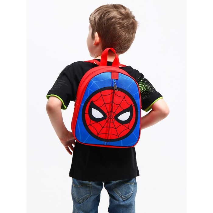 Рюкзак детский, на молнии, 23х27 см, Человек-паук - фото 2 - id-p220199857