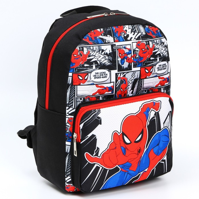 Рюкзак с карманом "SPIDER MAN", Человек-паук - фото 1 - id-p220199860