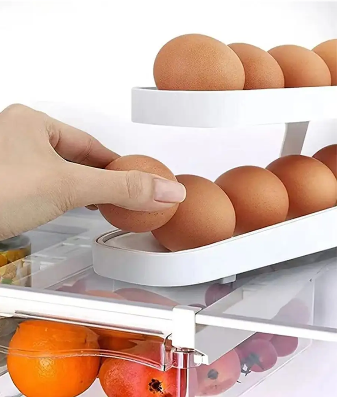 Контейнер для яиц в холодильник автоматический, подставка для яиц Ege Dispenser - фото 3 - id-p215398027