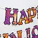 Карнавальный набор Happy Halloween, паутина, гирлянда, фото 5