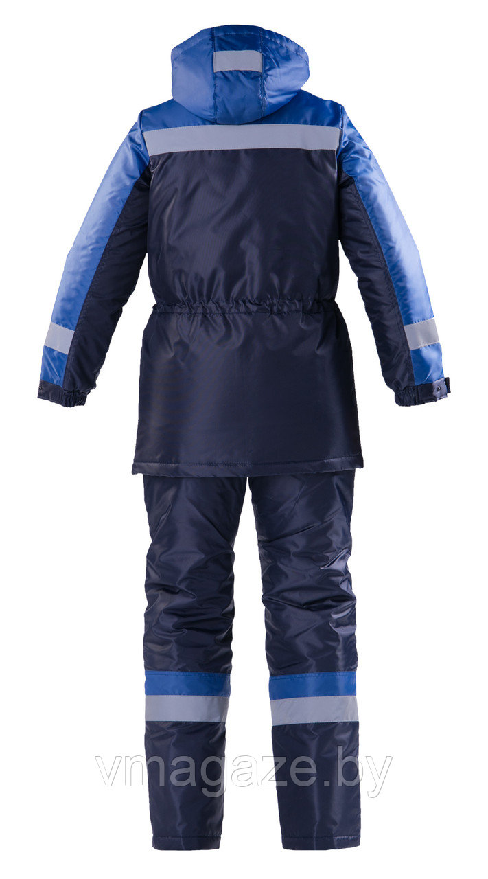 Костюм утепленный зимний женский Леди Драйв (цвет темно-синий) - фото 4 - id-p220204250