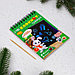 Блокнот- гравюра «Новый год» кролик, 10 листов, лист наклеек, фото 2