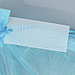 Мешочек подарочный органза голубой «Волна», с шильдиком, 16 х 24 см +/- 1.5 см, фото 5